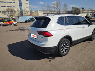 2018 Volkswagen Tiguan Allspace II, белый, 3150000 рублей, вид 4