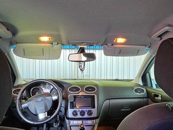 2008 Ford Focus II Рестайлинг, белый, 660000 рублей - вид 14