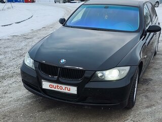 2008 BMW 3 серии 320i V (E90/E91/E92/E93), чёрный, 900000 рублей, вид 1