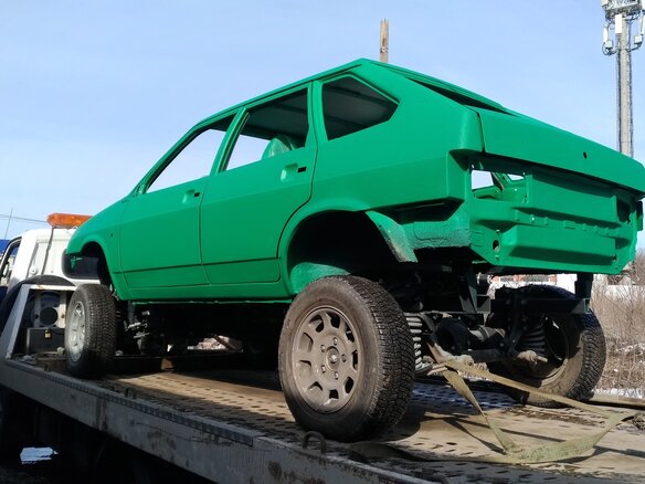 2000 Lada (ВАЗ) 2109, зелёный - вид 24