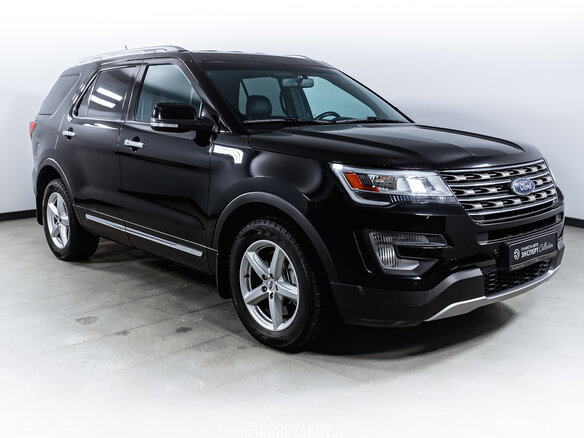 2018 Ford Explorer V Рестайлинг, чёрный - вид 7