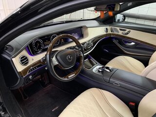 2017 Mercedes-Benz S-Класс 350 CDI BlueTEC Long 7G-TRONIC VI (W222, C217), чёрный, 4500000 рублей, вид 5