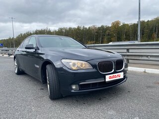2009 BMW 7 серии 740i V (F01/F02/F04), чёрный, 1690000 рублей, вид 2