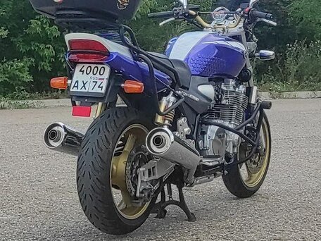 2003 Yamaha XJR1300, синий, 450000 рублей, вид 1