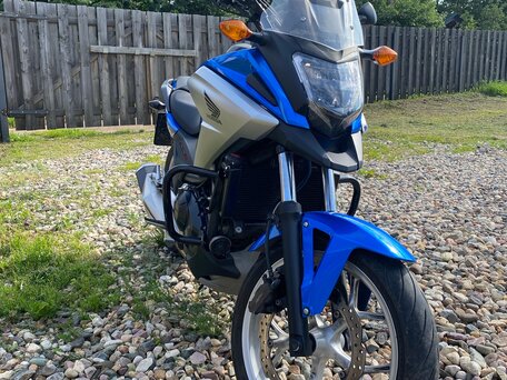 2016 Honda NC 750X, синий, 675000 рублей, вид 1