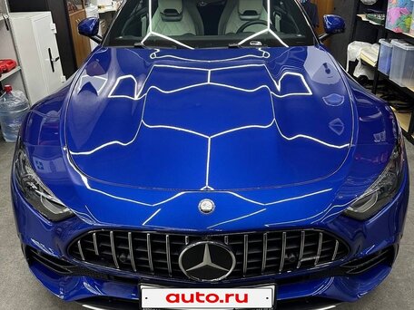 2023 Mercedes-Benz SL-Класс AMG SL 43 43 AMG IV (R232), синий, 12900000 рублей, вид 3
