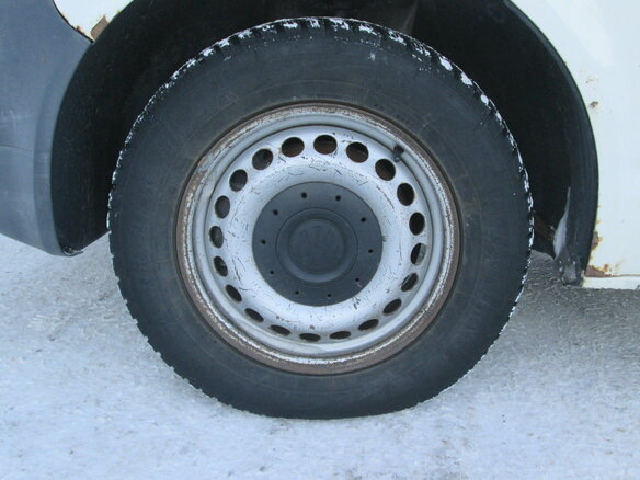 2009 Volkswagen Transporter T5, белый - вид 4