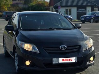 2007 Toyota Corolla X (E140, E150), чёрный, 580000 рублей, вид 1