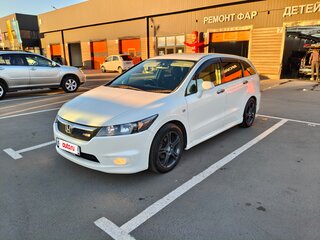 2007 Honda Stream II, белый, 1350000 рублей, вид 1