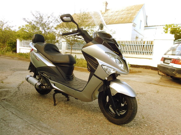 2011 Sym Joyride, серебристый, 130000 рублей - вид 6