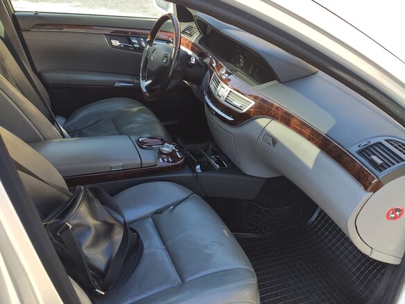 2006 Mercedes-Benz S-Класс 600 Long V (W221), серебристый, 1847000 рублей - вид 15
