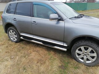 2003 Volkswagen Touareg I, серый, 690000 рублей, вид 2