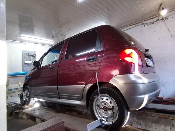 2005 Daewoo Matiz Best I Рестайлинг, пурпурный, 220000 рублей - вид 7