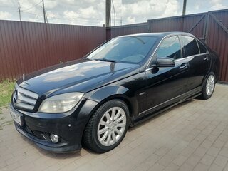 2008 Mercedes-Benz C-Класс 280 III (W204), чёрный, 1200000 рублей, вид 3