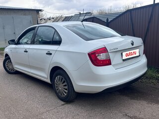 2015 Skoda Rapid I, белый, 650000 рублей, вид 4