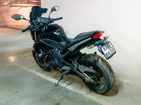 2009 Kawasaki ER-6N, чёрный, 340000 рублей, вид 2