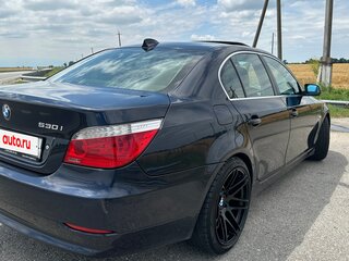 2008 BMW 5 серии 525i V (E60/E61) Рестайлинг, синий, 1130000 рублей, вид 3