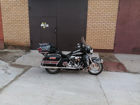 2003 Harley-Davidson Electra Glide, чёрный, 970000 рублей, вид 1