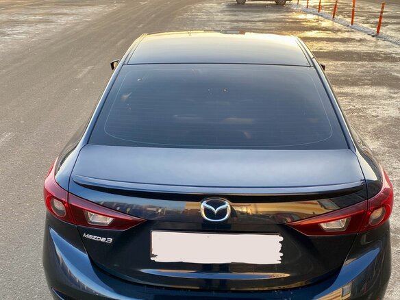 2016 Mazda 3 III (BM) Рестайлинг, синий, 1140000 рублей