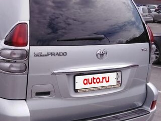 2003 Toyota Land Cruiser Prado 120 Series, серебристый, 1850000 рублей, вид 3