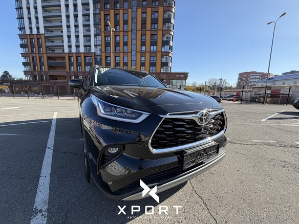 2026 Toyota Highlander IV (XU70), чёрный, 5170000 рублей - вид 2