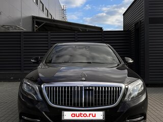 2016 Mercedes-Benz Maybach S-Класс 500 I (X222), чёрный, 4000000 рублей, вид 2