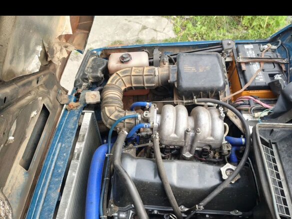 2004 Lada (ВАЗ) 2121 (4x4) I Рестайлинг, синий, 260000 рублей - вид 5