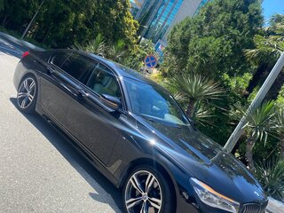 2018 BMW 7 серии 730d xDrive VI (G11/G12), чёрный, 3990000 рублей, вид 4