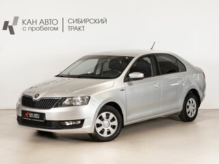 2019 Skoda Rapid I Рестайлинг, серебристый, 1049658 рублей, вид 1