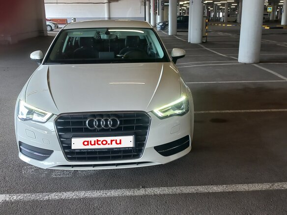 2013 Audi A3 III (8V), белый, 2300000 рублей