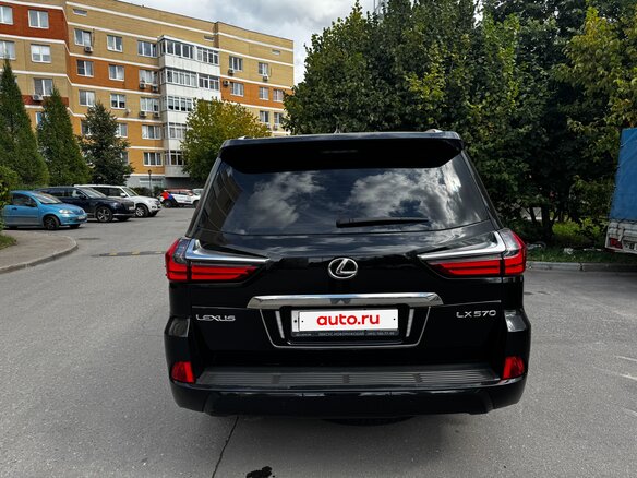 2018 Lexus LX 570 III Рестайлинг 2, чёрный, 9800000 рублей - вид 21