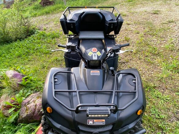 2012 Kymco MXU 450, чёрный, 350000 рублей - вид 20