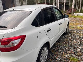 2018 Lada (ВАЗ) Granta I Рестайлинг, белый, 440000 рублей, вид 4