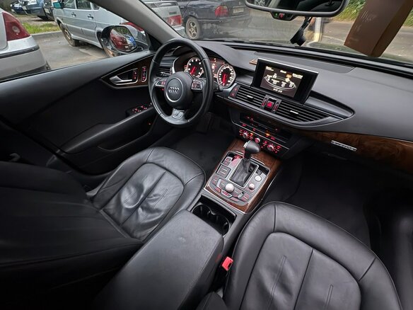 2014 Audi A7 I (4G), чёрный, 2300000 рублей - вид 11