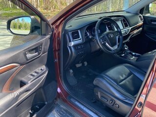 2015 Toyota Highlander III (XU50), красный, 3300000 рублей, вид 5