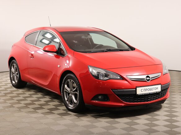 2012 Opel Astra GTC J Рестайлинг, красный - вид 3