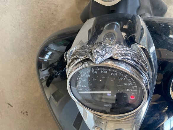 2009 Honda Shadow 750, чёрный, 720000 рублей - вид 9