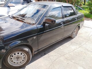 2008 Lada (ВАЗ) Priora I, чёрный, 185000 рублей, вид 2