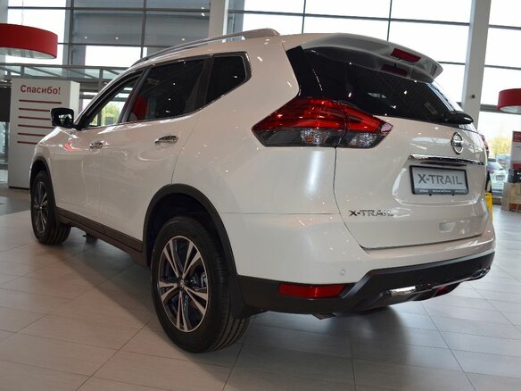 2021 Nissan X-Trail III Рестайлинг, белый - вид 8