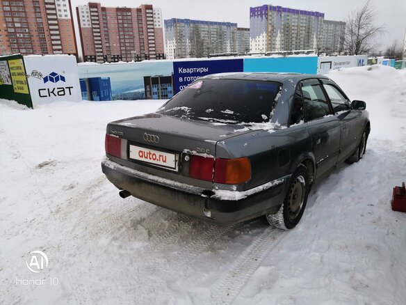 1991 Audi 100 IV (C4), серый - вид 2