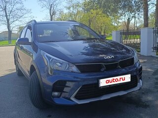 2022 Kia Rio X IV Рестайлинг, синий, 2000000 рублей, вид 2