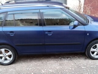2009 Skoda Fabia II, синий, 699000 рублей, вид 2