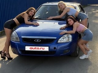 2009 Lada (ВАЗ) Priora I, голубой, 200000 рублей, вид 3
