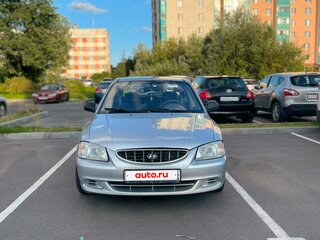 2006 Hyundai Accent ТагАЗ II, серебристый, 295000 рублей, вид 2