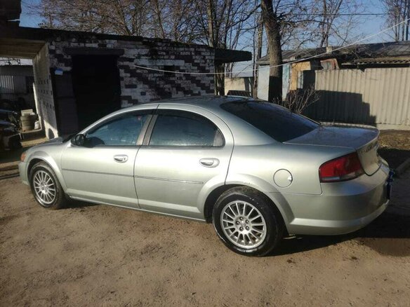 2006 Chrysler Sebring II Рестайлинг, зелёный - вид 3