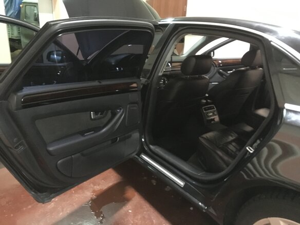 2006 Audi A8 II (D3) Рестайлинг, чёрный - вид 15