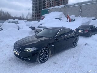 2014 BMW 5 серии 520i VI (F10/F11/F07) Рестайлинг, чёрный, 1800000 рублей, вид 1