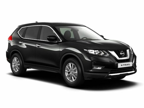 2021 Nissan X-Trail, чёрный