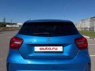 2016 Mercedes-Benz A-Класс 180 III (W176) Рестайлинг, голубой, 1550000 рублей, вид 2