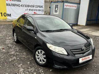 2008 Toyota Corolla X (E140, E150), чёрный, 720000 рублей, вид 1